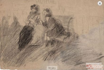 MARKOWICZ Artur | Scena ze stacji Auteuil w Paryżu, 1. ćw. XX w.