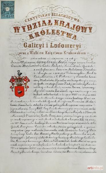 Certyfikat szlachectwa