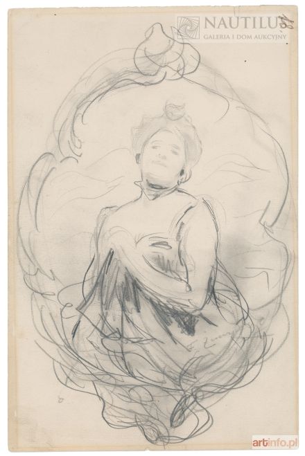 ŻMURKO Franciszek | Portret kobiety, ok. 1890