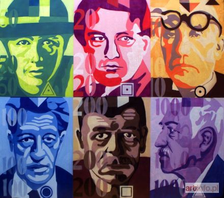 DASZKIEWICZ Damian | Oblicza Rynku - z cyklu Głowy, twarze, maski , 2011 r.