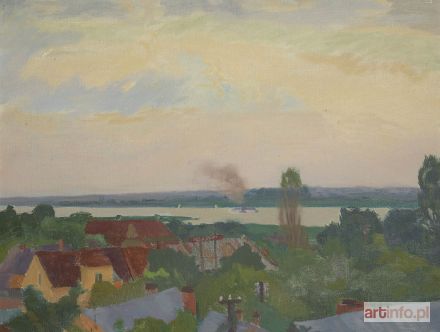 GRUNWALD Henryk | Village en bord de rivičre