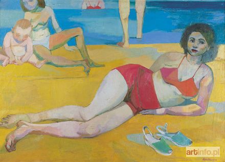 WRÓBLEWSKI Andrzej | PLAŻA, 1955