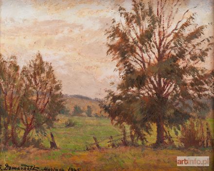 DOMARADZKI Stefan | Pejzaż z Mörigen, 1945 r.